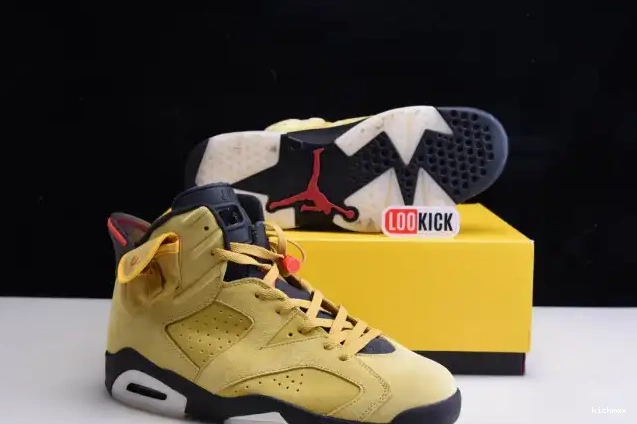 Rep AIR CN1084-300 JORDAN TRAVIS YELLOW 6 X SCOTT 0518